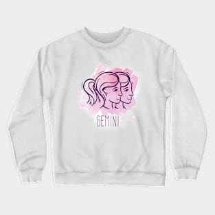 Gemini Sign Crewneck Sweatshirt